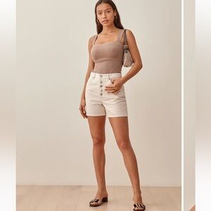 Reformation Canyon Knit Tank Clay - Size S